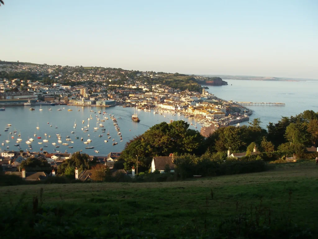 A stunning picture of Teignmouth point, where our marketing agency is based.