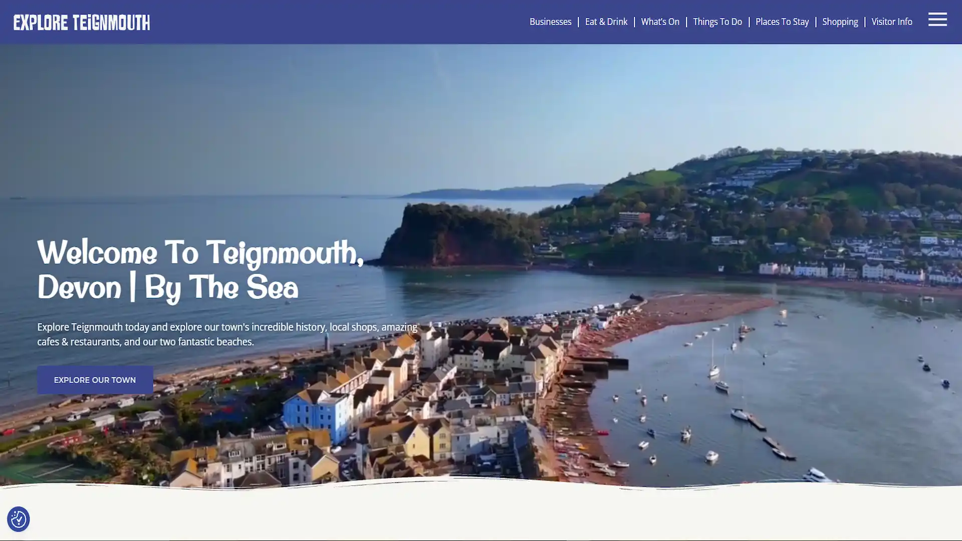 We built Explore Teignmouth, a Teignmouth visitor & business directory website.