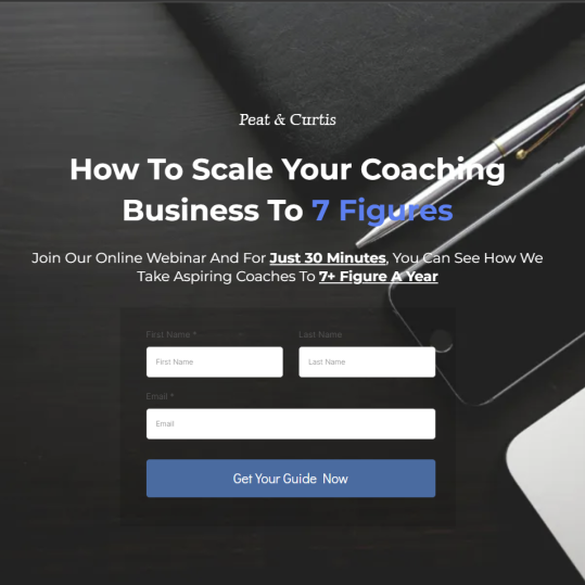 Landing Page Example